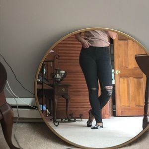 Madewell black denim jeans